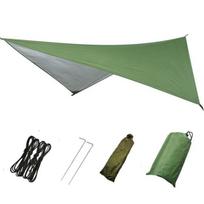 Stovyklavietė Tarp 4x3m 3x3m Lauko stogelis Markizės palapinė Žygiai Kempingas Kelionės Paplūdimys Neperšlampamas stogelis nuo saulės Deimanto formos pikniko pavėsinė 230x210cm žalia