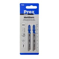 Siaurapjūklio pjūkleliai PROX Expert T118BF BiM metalui, 2 vnt.