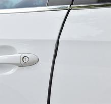 Automobilio durelių kraštų įbrėžimų apsaugos juostelės, apsauginės šoninės durys, lipnios įbrėžimų apsaugos, apsaugančios nuo susidūrimo, PVC galvanizavimo juostelės 2M juoda