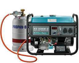 Generatorius KONNER & SOHNEN KS 5000E G Benzinas/dujos 4000W