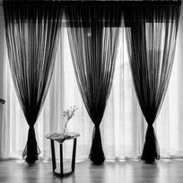 Tiulio Užuolaidos Langų Užuolaidos Tiulis Svetainei Užuolaidų Kotui Kišenė Užuolaidos Miegamojo Užuolaidos Panelės Audinio Dekoracija Cortinas 100x200cm 1PCS