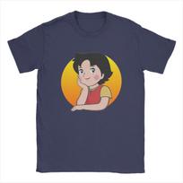 Vyriškas T-shirt Heidi Vintage 100% Medvilnė Marškinėliai Trumpomis Rankovėmis T-shirt Apvalia Kaklo Viršutinė Dalis Naujas Atvykimas L beige