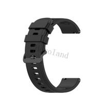 22MM Silikoninis Laikrodžio Dirželis Huawei Watch GT 1 GT 2 46mm Išmanus Apyrankė Polar Grit X / Vantage M Apyrankė Riešo Dirželis Universal 22mm width gray