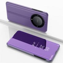 Dėl Honor Magic 5 6 Lite dėklas 360 laipsnių pilna apsauga Atverčiamas veidrodinis stovas Funda Dėl Honor X9b X8b X9A X9 X8 X7 50 70 90 200 Lite dangtelis For Honor 50 Lite violetinė