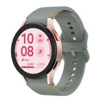 Originali silikoninė apyrankė skirta Samsung Galaxy Watch 7 FE 6 4 Classic 5 pro 44mm 40mm 43mm 47mm 45mm apyrankė Galaxy Watch6 7 dirželis Galaxy 7 40mm 44mm black