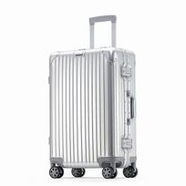 24 colių atsparus smūgiams aliuminio-magnio lagaminas su 20 colių rankiniu bagažu ir kombinuotu užraktu 28-inch