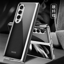 Originalus dėklas Samsung Galaxy Z Fold 7 6 5  Prabangus dažyto stiklo smūgiams atsparus dengtas kietas rėmelis Galaxy Z Fold4 dėklui For Galaxy Z Fold 6