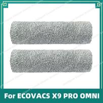 Tinka ECOVACS X9 PRO OMNI siurbliui Pakeičiamos dalys Pagrindinis šoninis šepetys HEPA filtras Ritininis šluostės audinys Dulkių maišelis Priedų dalys