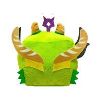 Cartoon Blox Fruits Plush Hot Game Devil Fruit Stuffed Doll Christmas Birthday Gift For Children Popular Toys 10-14cm pilka spalva