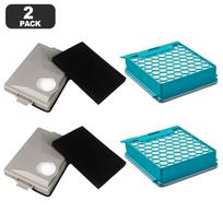 Miele dulkių siurbliui Anglies filtras Boost CX1 modeliui, numeris 11639240 2 Sets black