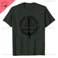 Naujas Žiedų Valdovo T-shirt Baltas Vyriškas Mielas Laisvas Streetwear Harajuku Juodas Vyrams Vėdinamas Apvalus Kaklas Laisvalaikio Unikalus T-shirt Viršutiniai Drabužiai M black