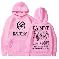 Moterų Kpop Katseye Gražaus Chaoso Albumo Grafinis Džemperis Madingas Harajuku Sportinė Apranga Moteriškas Korėjietiškas Dydžio Negalvojantis Vilnos Sportinis Kostiumas M pink