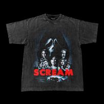 SCREAM filmo vintažiniai marškinėliai Unisex marškinėliai M black