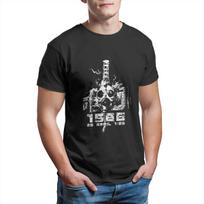 1986 m. Tribute Černobylio dujokaukė radiacija atominis sprogimas toksiškas T-shirt vyrams didelio dydžio 100% medvilnė dizainerio t-shirt vyrai L black