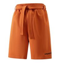 Didelio dydžio 4XL-10XL Vasarinės Juodos Šortai Vyrams Drabužiai Elastingas Juosmuo Laisvalaikio Per dydį Šortai 4XL(80kg-90kg) oranžinė