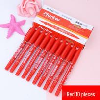 Hero Marker 883 Double-Ended Fine Tip Pens in Black, Red, and Blue (Box Set) - Quick Drying red