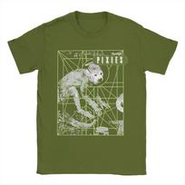 Pixies Doolittle Album Cotton TShirt For Couple Summer  Classic T Shirts ONeck Hippie Tee Shirt Oversized Casual Tops 3XL beige