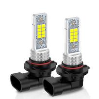 2 vnt. H8 H11 LED lemputės H16 JP 9005 HB3 9006 HB4 LED automobilio rūko žibintų lemputės DRL automatinės dienos žibintuvėliai 12V 6000K baltos 9006 HB4