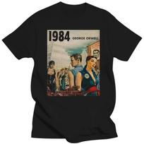 Retro 1984 George Orwell INGSOC Vintage Graphics Gift for Unisex Women Girls Unisex TShirt Sweatshirt 4XL beige