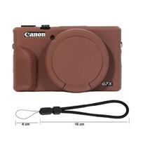 Canon G7XIII G7X3 Silikoninis dėklas Kameros korpuso apsauga Apsauginis apvalkalas Canon Powershot G7X Mark III Kameros priedai