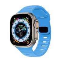 Sport Strap For Apple Watch Band 44mm 49mm 45mm 42mm 46mm 41 40 accessories correa bracelet Series 9 10 11 8 7 6 5 4 se ultra 3 42 44 45 49 S11-46mm mėlyna