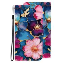 S25FE dėklas Capa Samsung Galaxy S25 FE SM-S731B dėklui Animacinis odinis dėklas Samsung Galaxy S25 FE telefonui Dėklas-piniginė Samsung S25 FE blue
