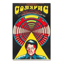 Solaris Plakatas Andrei Tarkovsky Filmas Vintažiniai Spaudiniai Medijos Sienų Dekoras ,Retro Plakatai Kino Menas Solaris Sienos Menas Drobės Tapyba 50X70CM No Framed red