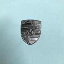LVHY1 Porsche Cayenne Panamera Macan 911 Taycan Boxster Cayman 918 Pajun Automobiliui 3D Aliuminio Ženklelio Lipdukas Kėbulo Bagažinės Apdaila gray