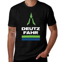 Deutz Fahr TShirt sublime summer tops hippie clothes mens big and tall t shirts M black