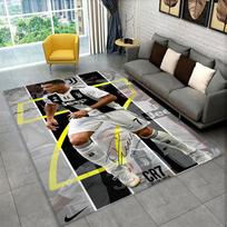 Football Star Goat R-Ronaldo CR7 Non-Slip Area Rug for Living Room,Bedroom,Playroom,Carpet Floor Mat Home Decor Rug Kids Room 40x60cm