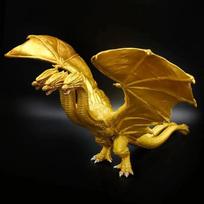 Anime Godzilla VS King Kong veiksmo figūrėlė King Ghidorah Trijų galvųauksinis drakonas PVC modelis kolekcinis žaislas vaikas Šventinės dovanos no box