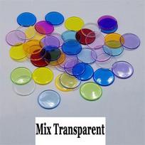 100Pcs 19Mm Count Bingo Chips Markers For Bingo Game Cards Plastic For Classroom Children And Carnival Bingo Games blue