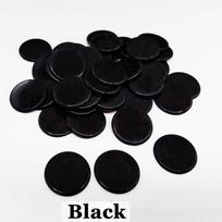 100Pcs 19Mm Count Bingo Chips Markers For Bingo Game Cards Plastic For Classroom Children And Carnival Bingo Games juoda