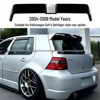 Golf 4 Galinis Stogo Spoileris (2004–2008 m) - Oettinger stilius, nereikia gręžti, dažytas Glossy Black gray
