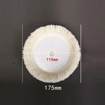 180mm Wool Polishing Pad 7 Inch Grinder Tool Accessories Polishing Machine Accessories  For Vehicle 4.5 Inch brown