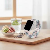 Samsung Galaxy Fit 3 reguliuojamas madingas magnetinis sportinis pintas keičiamas laikrodžio dirželis išmanūs priedai Galaxy watch Fit3 beige
