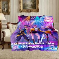 1pc Snug Kpop Demon Hunters Blanket, Lightweight & Durable Print Blanket, Perfect for Home, Couch, Bed, Picnic, Travel, Office 75x90cm
