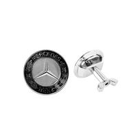 42MM Automobilio Priekinio Variklio Dangčio Emblemos Dangteliai Automobilio Dekoro Aksesuarai Mercedes Benz AMG A B C D M S R G Klasėms GLK CLA W447 W204 W205