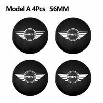 MINI 4 vnt. Automobilio ratlankio dangtelio emblemos Lipdukai Ratlankio centro lipdukai Priedai R52 R53 R56 R57 R58 R60 CLUBMAN COUNTRYMAN Emblema lzkpf00 black