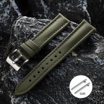 Burlėtinio audinio laikrodžio dirželis 18mm 19mm 20mm 21mm 22mm Nailoninis vandeniui atsparus laikrodžio dirželis Omega Seiko vyrams moterims Greito atsegimo apyrankė 21mm gray