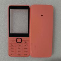 Nokia 220 4G 2024 pilnas korpusas + angliškas klaviatūros remontas Orange (A) gray