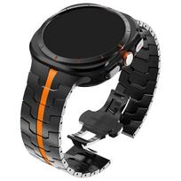 Verslo Metalinės Apyrankės Premium Apyrankė Titano Juosta Samsung Galaxy Watch Ultra 2 Laikrodžio Dirželiai Galaxy Watch 9 8 Classic For Galaxy Ultra47mm black
