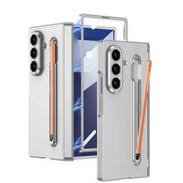Case for Samsung Galaxy Z Fold 8 Ultra Fold8 Ultra 5G with Stylus Pen Slot Holder Plastic Fold Hinge Shockproof Hard Cover
