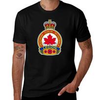 The Royal Canadian Legion Tshirt Casual All Match Tee Shirt For Unisex XL brown