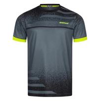 Unisex Table Tennis T-Shirt Undercurrent Pattern Unisex Summer Ventilate Badminton T-Shirt Table Tennis Short Sleeve Quick Dry Tops XL