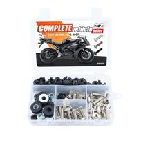 Fit For Honda CBR1000RR CBR 1000RR 2006 2007 Motorcycle Complete Full Fairing Bolts Kit Fairing CIips Nuts Screws Grommets Steel
