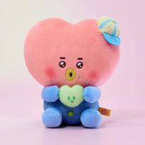 BT21 Baby Jelly Shop Sitting Plush TATA pink