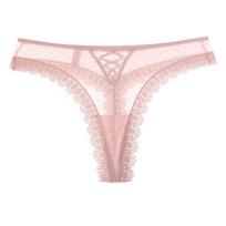 CINOON Seksualios moteriškos nėriniuotos kelnaitės žemu juosmeniu apatinis trikotažas moteriškas G string kvėpuojantis apatinis trikotažas, siuvinėjimas intymūs L rožinė