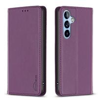 Skirta Samsung S26 S25 S24 FE S23 Ultra A54 A34 A24 A15 A35 Odinis telefono dėklas Vienspalvis korpusas Skirta Xiaomi 13T Redmi Note 12 4g 11 Atsparus smūgiams atverčiamas dėklas Samsung S24 tamsiai violetine spalva