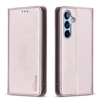 Skirta Samsung S26 S25 S24 FE S23 Ultra A54 A34 A24 A15 A35 Odinis telefono dėklas Vienspalvis korpusas Skirta Xiaomi 13T Redmi Note 12 4g 11 Atsparus smūgiams atverčiamas dėklas Samsung S22 Ultra rožinio aukso spalvos